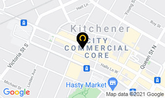 Continental Driving School in Kitchener map