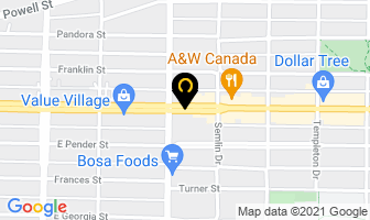 Continental Sausage Co Ltd in Vancouver map