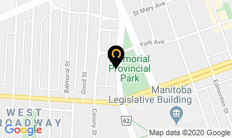 Continental Travel Group in Winnipeg map