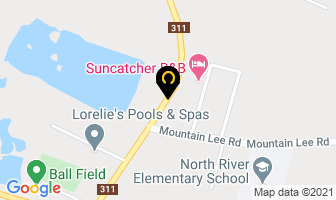 Convenience & Pizza in North River map