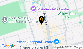 Convenient Moving Service in North York map