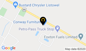 Conway Furniture in Listowel map