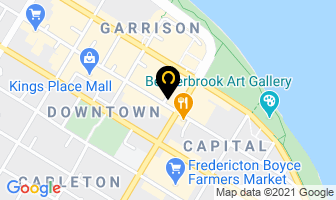 Cooke Insurance Group in Fredericton map