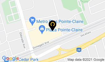 Cookie Et Sa Garde-Robe in Pointe-Claire map