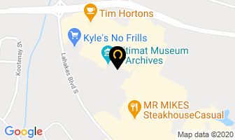 Cook's Jewellers in Kitimat map