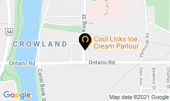 Cool Licks Ice Cream Parlour in Chilliwack map