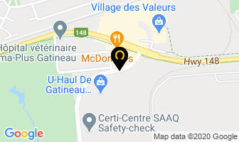Coop Jabo in Gatineau map