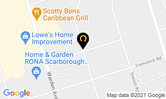 Cooper Rentals Canada Inc in Scarborough map