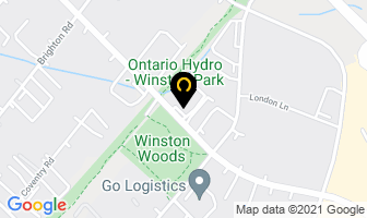 Coordinate Industries Ltd in Burlington map