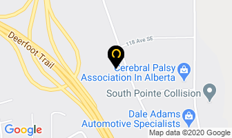 Copier Masters Ltd in Calgary map