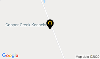 Copper Creek Kennels in Bancroft map