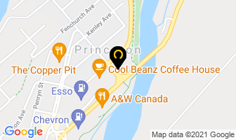 Copperhill Lanes & Lounge Ltd in Princeton map