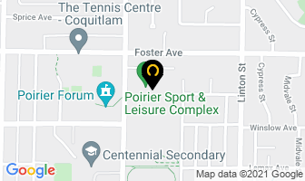 Coquitlam Minor Hockey in Kingston map