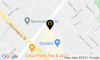 Cora Breakfast & Lunch in Mississauga map