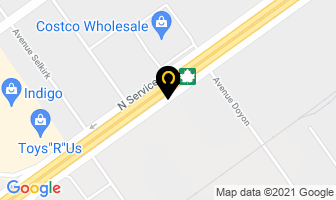 Coranco Corporation Lt&eacute;e in Pointe-Claire map