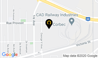 Corbec Inc in Brantford map