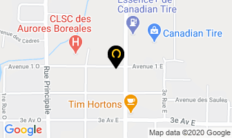 Corbeil Denis in La Sarre map