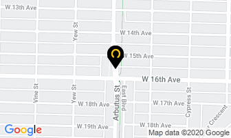 Corcoran & Moss Insurance Brokers in Vancouver map