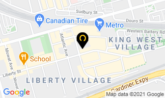 Cordon Media Inc in Orillia map