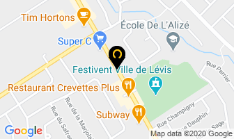 Cordonnerie Pierr&ocirc; Enr in Levis map