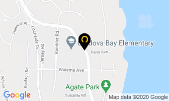 Cordova Bay 55 Plus Association in Victoria map