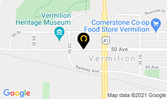 Corinne Theiss in Vermilion map