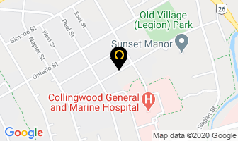 Cornell Richard in Collingwood map