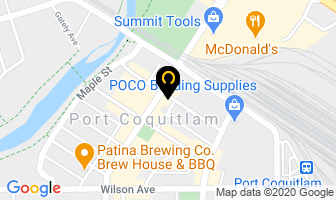 Corner Sports in Port Coquitlam map
