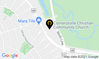 Cornerstone Christian Community Church in Markham map