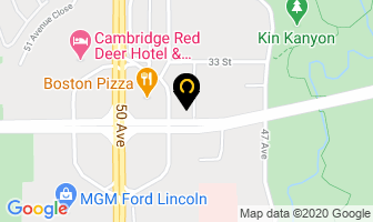 Cornerstone Dental Care in Red Deer map