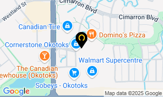 Cornerstone Dental Wellness in Okotoks map