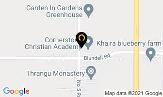 Cornerstone Evangelical Baptist Church in Richmond map