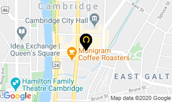 Cornerstone Home Interior in Cambridge map