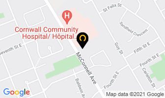 Cornwall Cardio Diagnostic Services in Cornwall map