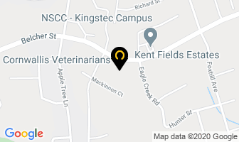 Cornwallis Veterinarians Ltd in Kentville map