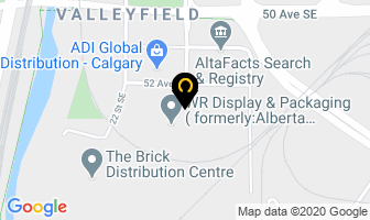 Corp Services Moneris in Calgary map
