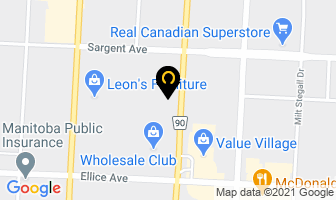 Corporate Care Inc in Winnipeg map