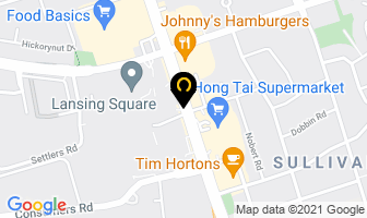 Corporate Receivable Solutions in North York map