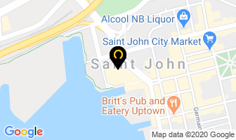 Correia & Collins Dockside in Saint John map