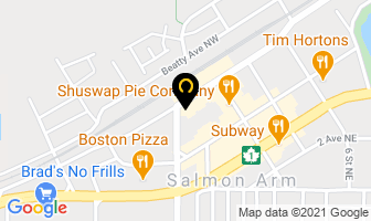 Corrie Appraisals (Commercial) Ltd in Salmon Arm map