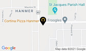 Cortina Pizza Hanmer in Sudbury map