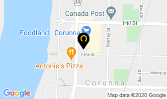 Corunna Chiropractic in Corunna map