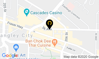Corvista Enterprises Inc in Langley map
