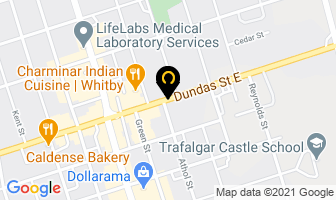 Cosmetic Enhancement Services in Whitby map