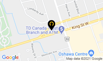 Cosmo Cuts in Oshawa map