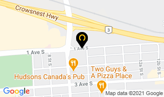 Cosmoprof in Lethbridge map