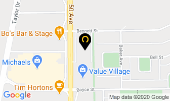 Cosmoprof in Red Deer map