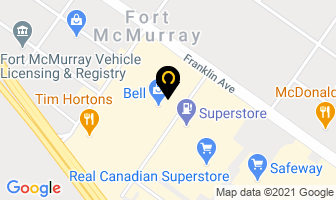 Cosmos Pizza in Fort McMurray map