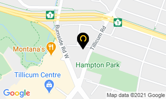Cosmos Pizza in Victoria map