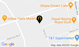 Cosmos Sewing Machine Co in Markham map